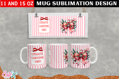 Coquette Christmas  Mug Design 