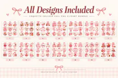 coquette fall png, college fall design, bow autumn png, fall sublimation bundle, coquette shirt design, feminine fall clipart, autumn t shirt png, fall png bundle, sublimation designs, autumn clipart