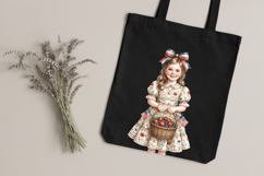 Coquette Patriotic Girl Clipart PNG Bundle | Americana Product Image 3