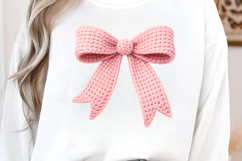 Coquette Crochet Bow PNG Product Image 4