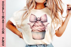 Coquette Pink Bow, Girly Png, BUNDLE Sublimation Design. Product Image 3