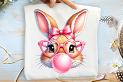 Coquette Easter Bunny Blowing Bubble Gum Product Image 1