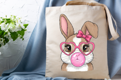 Coquette Easter Bunny Blowing Bubble Gum Product Image 3