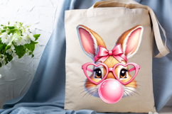 Coquette Easter Bunny Blowing Bubble Gum Product Image 3