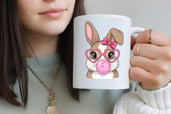 Coquette Easter Bunny Blowing Bubble Gum Product Image 4