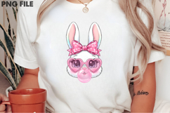 Coquette Easter Bunny Bubblegum PNG Product Image 2