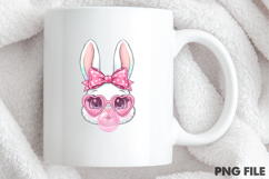 Coquette Easter Bunny Bubblegum PNG Product Image 4