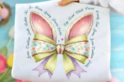 Coquette Easter Day Sublimation Quotes Bundle PNG Product Image 2
