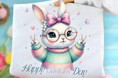Coquette Easter Day Sublimation Quotes Bundle PNG Product Image 5