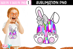 Easter Egg PNG  Spring Sublimation Design