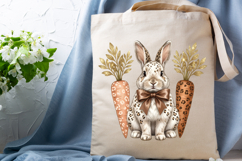 Coquette Easter Leopard Bunny PNG Product Image 3