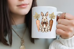 Coquette Easter Leopard Bunny PNG Product Image 4