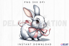 Coquette Easter Sublimation PNG Product Image 1