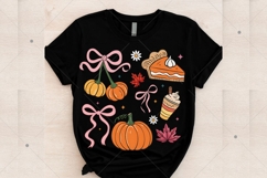 Coquette Fall PNG, Doodle Collage Whimsical PNG, Hand Drawn Product Image 9