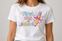 Coquette First Day Of School Png Product Image 2