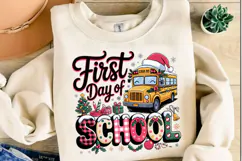 Coquette First Day Of School PNG Designs Product Image 3