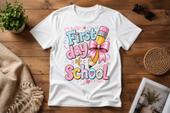 Coquette First Day Of School Png Product Image 3