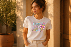 Coquette First Day Of School Png Product Image 4