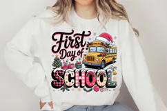 Coquette First Day Of School PNG Designs Product Image 4