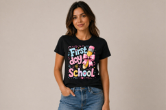 Coquette First Day Of School Png Product Image 5