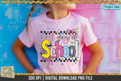 Coquette First Day of School is a professional design that is available at 300dpi PNG to use for Sublimation, iron-on transfer, DTG Printing and normal printing.