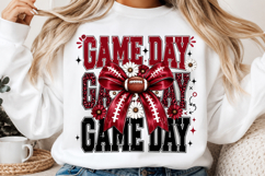 Coquette Football Png, Football Season PNG Product Image 2