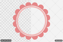 Coquette Frame Clipart Bundle Product Image 3