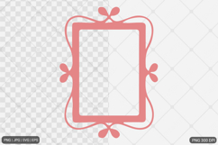 Coquette Frame Clipart Product Image 1
