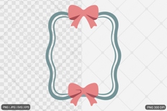 Coquette Frame Clipart Product Image 1