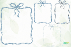 Coquette Frame Clipart Sublimation Product Image 1