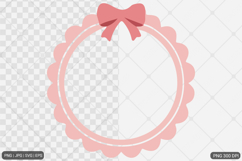 Coquette Frame Clipart Product Image 1