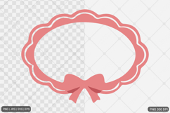 Coquette Frame Clipart Product Image 1