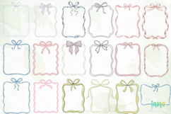 Coquette Frame Clipart Sublimation Product Image 6