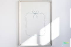 Coquette Frame Clipart Sublimation Product Image 5