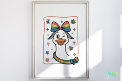 Coquette Goose Clipart Sublimation Product Image 5