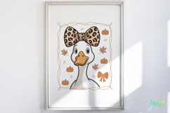 Coquette Goose Clipart Sublimation Product Image 4