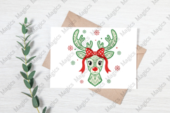 Coquette Green Millennial Christmas Png Product Image 3