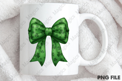 Coquette Green Shamrock St Patrick’s PNG Product Image 4