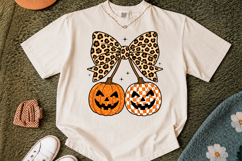 Coquette Halloween Cherries Pumpkin PNG,Halloween Design Product Image 2
