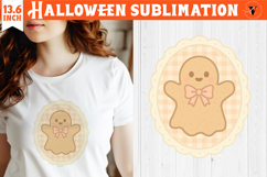 Coquette Halloween Clipart | Retro Cute ghost sublimation Product Image 1