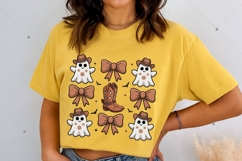 Coquette Halloween PNG, Western Halloween png Product Image 5