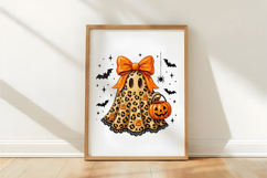 Coquette Halloween Ghost PNG Sublimation Product Image 4