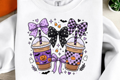 Coquette Halloween Iced Coffee Png Product Image 1