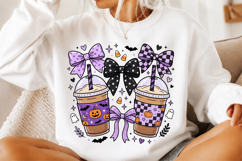 Coquette Halloween Iced Coffee Png Product Image 2