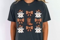 Coquette Halloween PNG, Western Halloween png Product Image 6