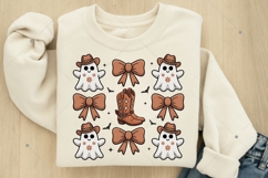 Coquette Halloween PNG, Western Halloween png Product Image 7