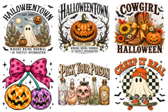 Coquette Halloween PNG,Spooky Sublimation Designs Product Image 3