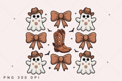 Coquette Halloween PNG, Western Halloween png Product Image 1