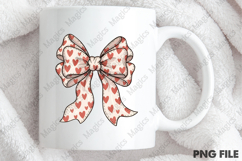Coquette Heart Bow PNG Product Image 4
