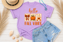 Coquette Hello Fall Vibes Sublimation PNG Product Image 4